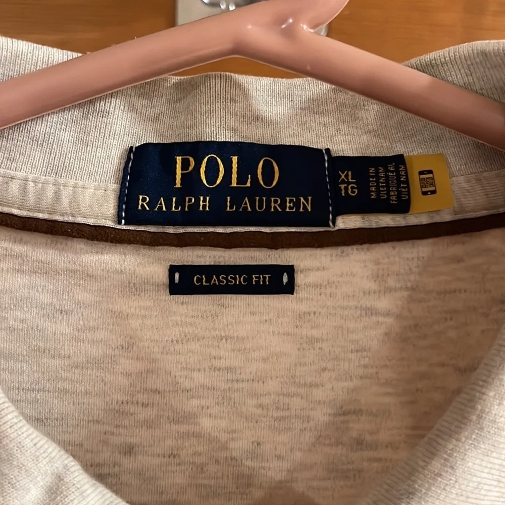 Polo Ralph Lauren men’s long sleeve cotton polo size xlarge.